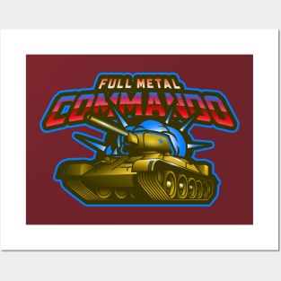 Full Metal Commando Gaming Design T-shirt Coffee Mug Apparel Notebook Sticker Gift Mobile Cover Posters and Art